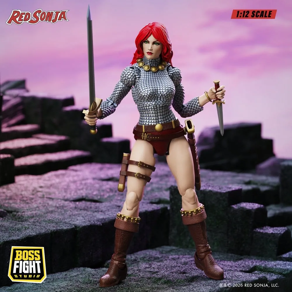 Red Sonja Action Figure – Immortal 1/12 Scale 17.78 cm 10