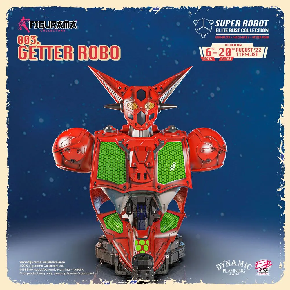 Getter Robo Bust – Super Robot Elite 1:3 26 cm