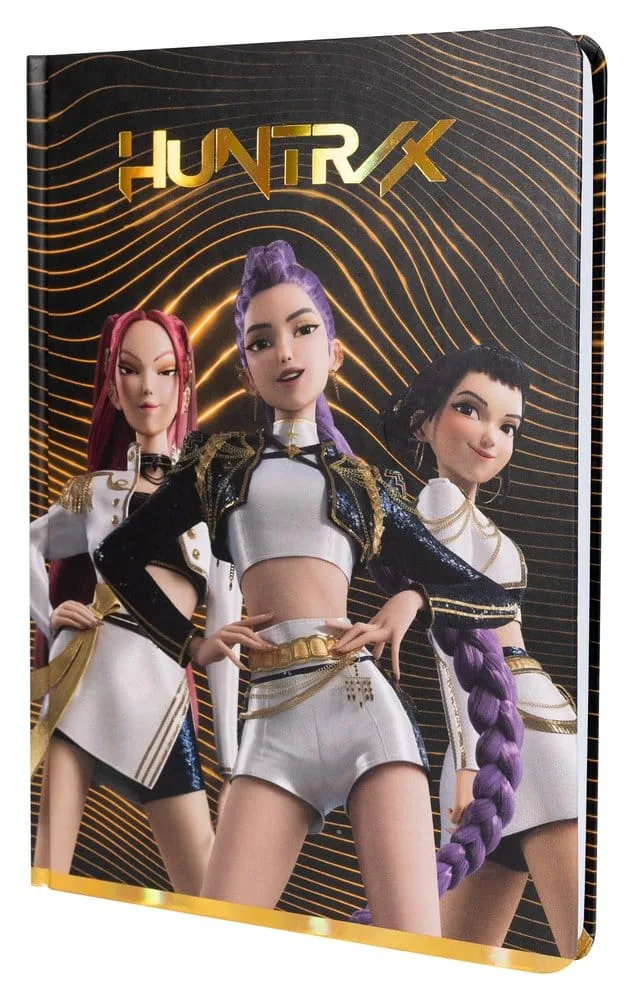 KPop Demon Hunters Notebook – Golden A5 2