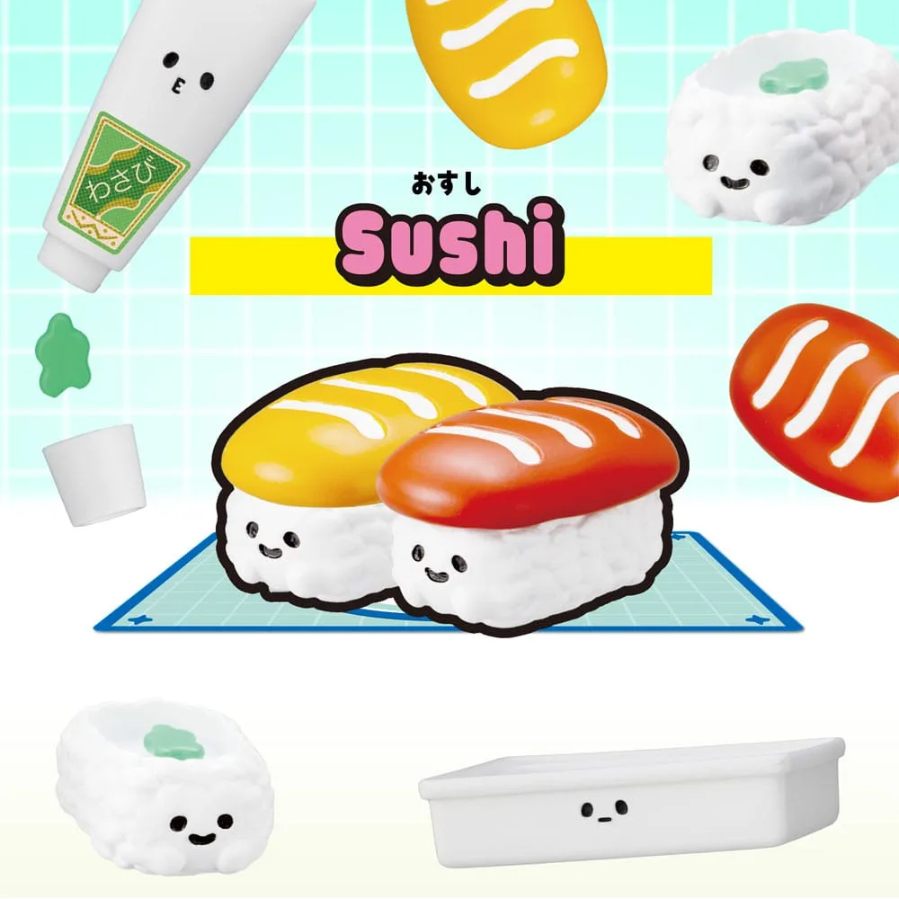 Recipeeez Minifiguren-Set – Menu 01, 4 Figuren je 3 cm 5
