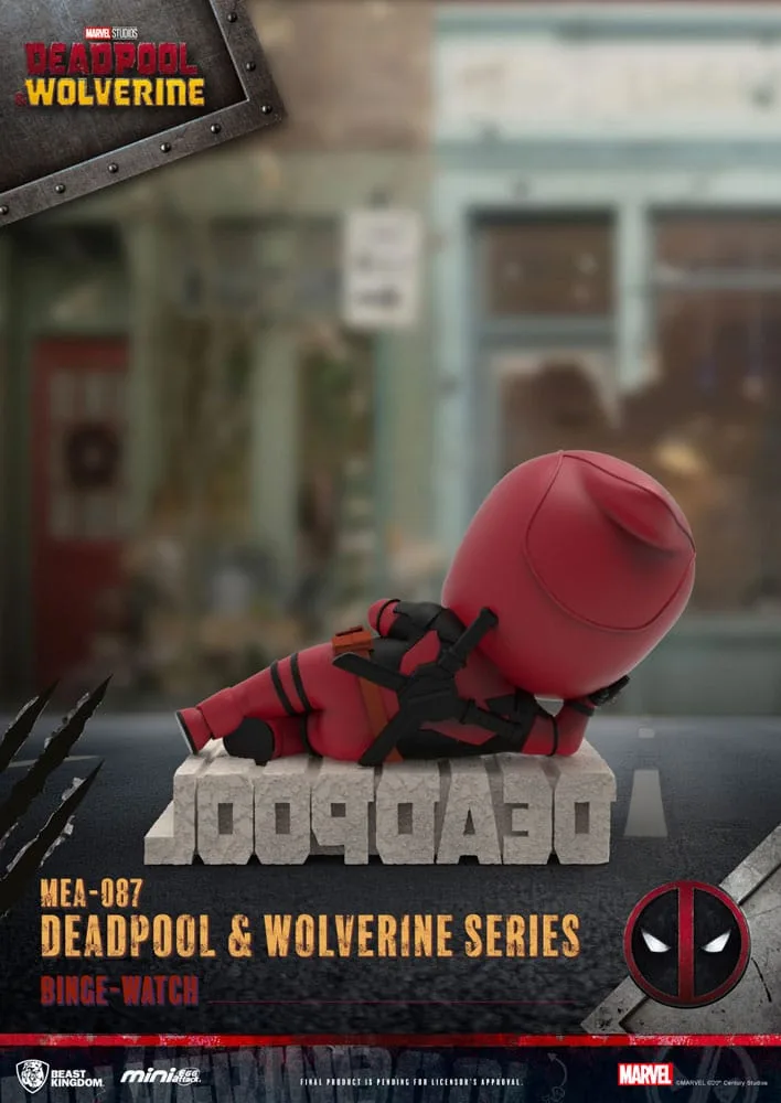 Deadpool and Wolverine minifiguren – Mini Egg Attack 6 stuks 8 cm 9