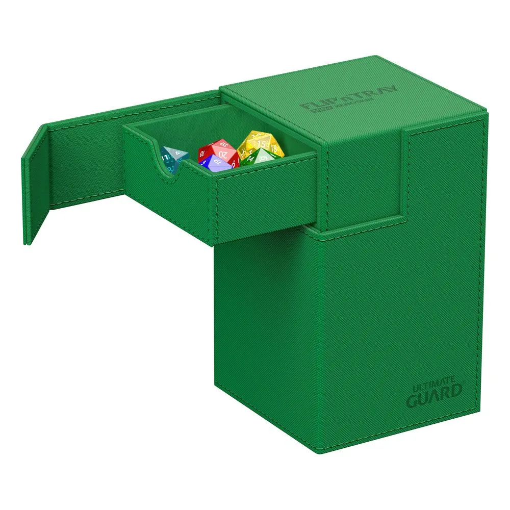 Ultimate Guard Deck Box – Flip’n’Tray 100+ Xenoskin Green 2