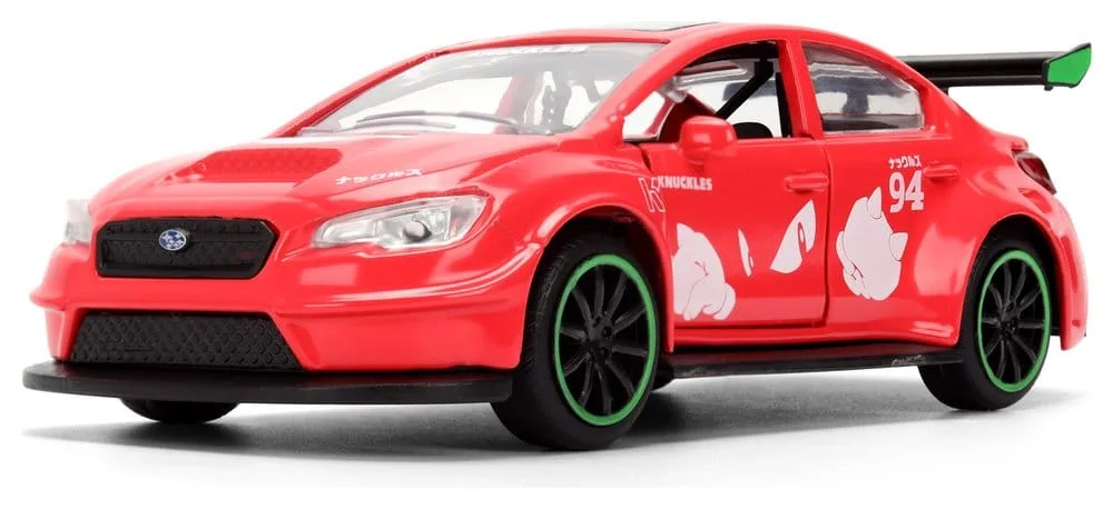 Sonic Diecast Cars – Knuckles 2016 Subaru WRX STI 1/32 6-Pack 5