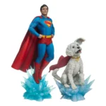 Superman (2025) Statue Bundle – With Krypto 61 cm and 23 cm 1