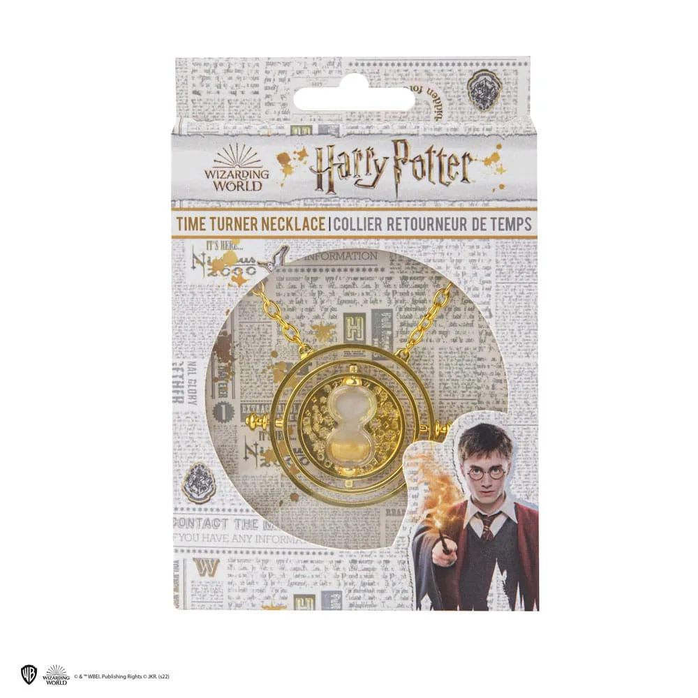 Harry Potter Halskette – Zeitumkehrer mit Geschenkbox 70 cm 7