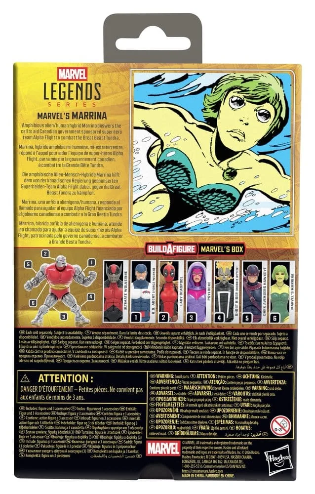 Marvel Legends Action Figure – Marrina with Box BAF Piece 15 cm 2