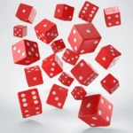 Q Workshop Dice Set – Red D6 Full Pack 20 Pieces 16 mm 4