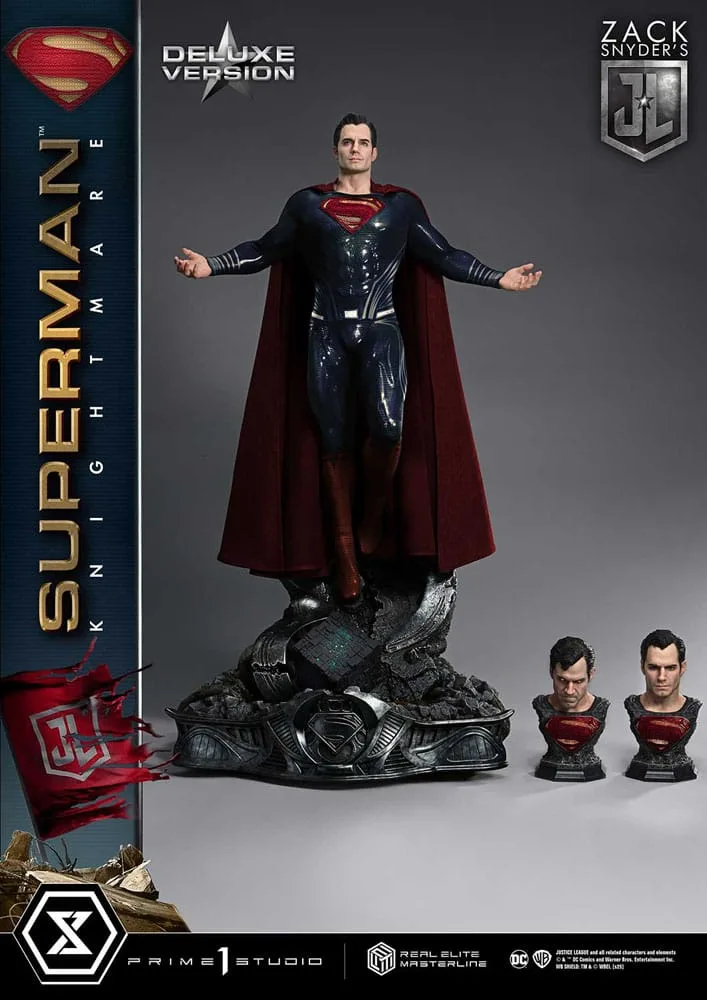 Justice League Statue – Superman Knightmare Deluxe 95 cm 10