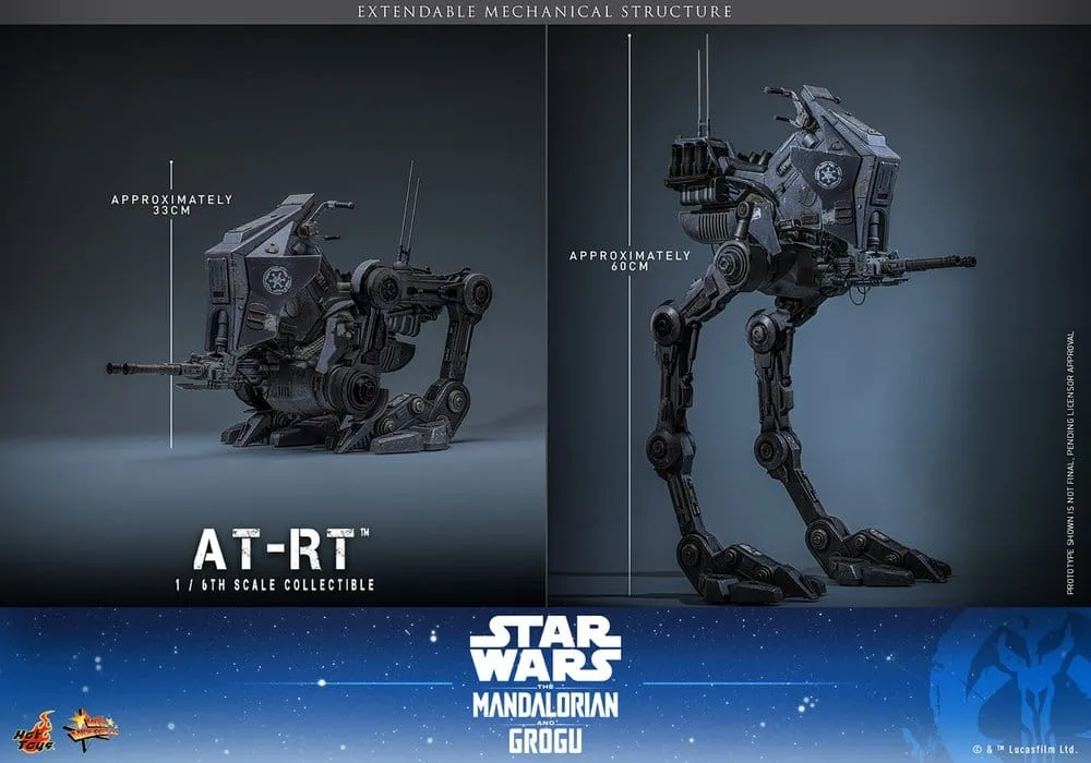 Star Wars Action Figure Set – Imperial AT-RT Driver and Walker 60 cm 6