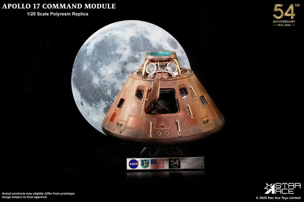 Apollo 17 Replica – Command Module 1/20 Scale 20 cm 4