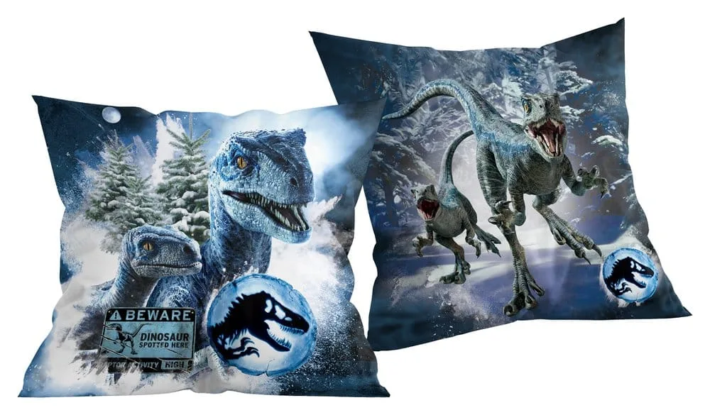Jurassic World Cushion – Blue 40 x 40 cm