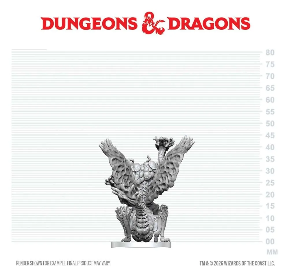 Dungeons & Dragons Miniature – Unpainted Mi-Go 14 cm 2
