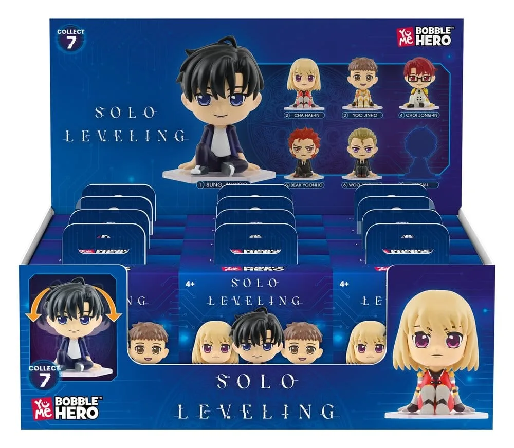 Solo Leveling Bobbleheads – Bobble Hero Series 1 Display of 12