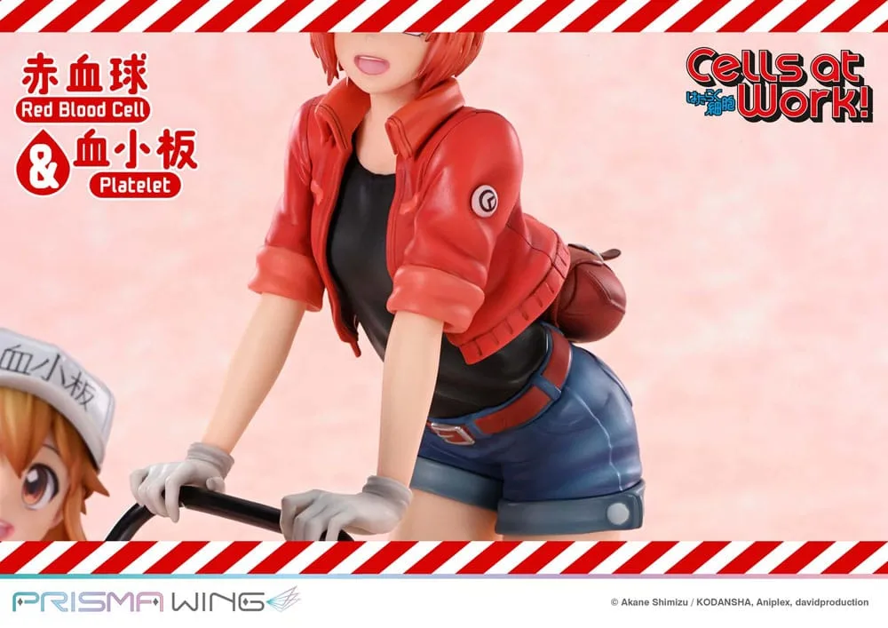 Cells at Work Statue – Red Blood Cell and Platelet 26 cm 15