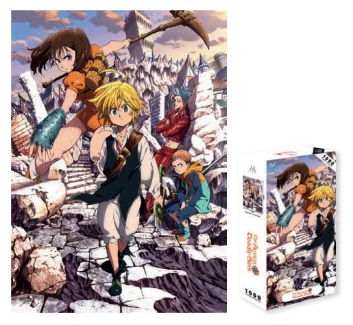 The Seven Deadly Sins Puzzle – 1000 Pieces with Poster