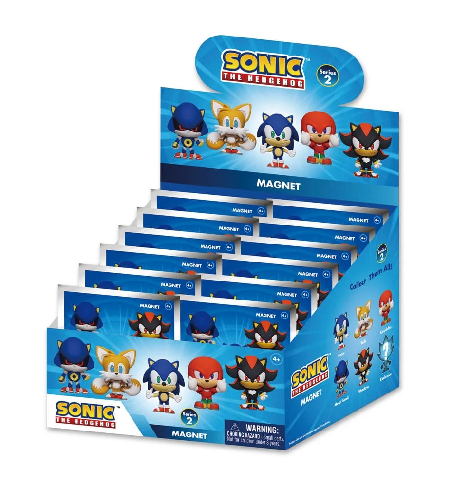 Sonic the Hedgehog Magnet Display – Series 2 12 Blind Bags 3