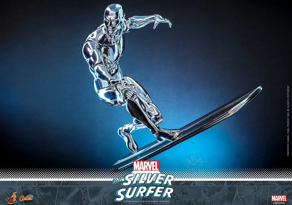 Marvel Action Figure – Silver Surfer 1/6 Scale 32 cm 7