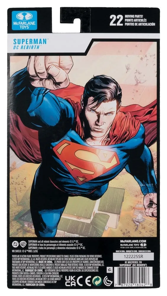 DC Multiverse Action Figure – Superman Rebirth 18 cm 5
