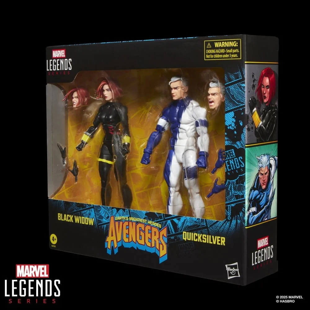 Avengers Actiefiguren – Black Widow & Quicksilver 2-pack 15 cm 4