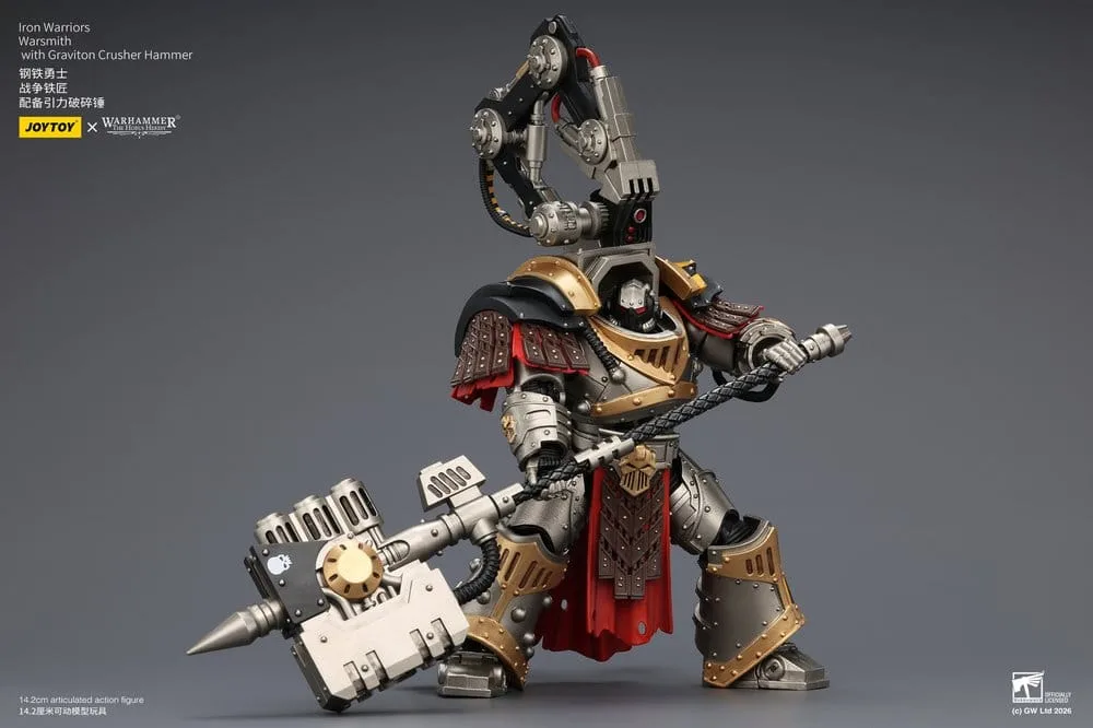 Horus Heresy Action Figure – Iron Warriors Warsmith 14.2 cm 3