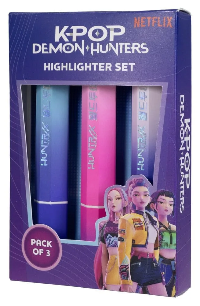 KPop Demon Hunters Highlighters – HUNTR/X 3-Pack 2