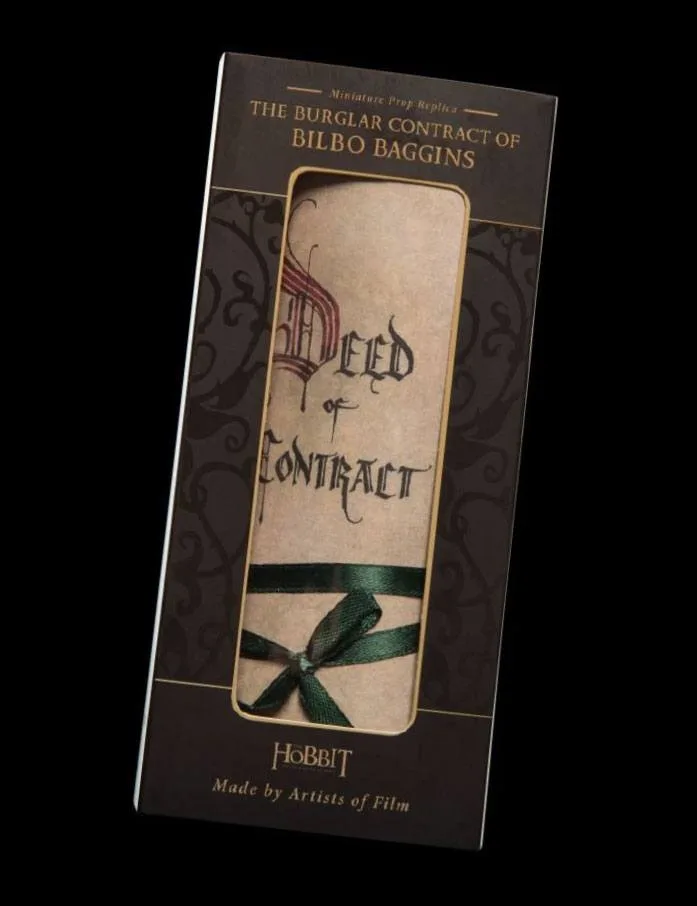 The Hobbit Mini Replica – Bilbo Baggins Burglar Contract 3
