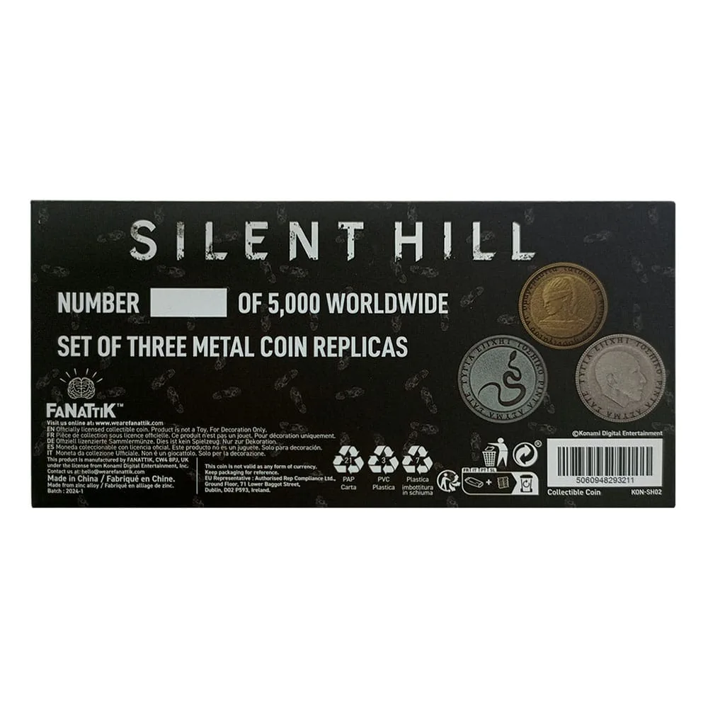 Silent Hill 2 Collectible Coins – Puzzle Replica 3-Pack 3