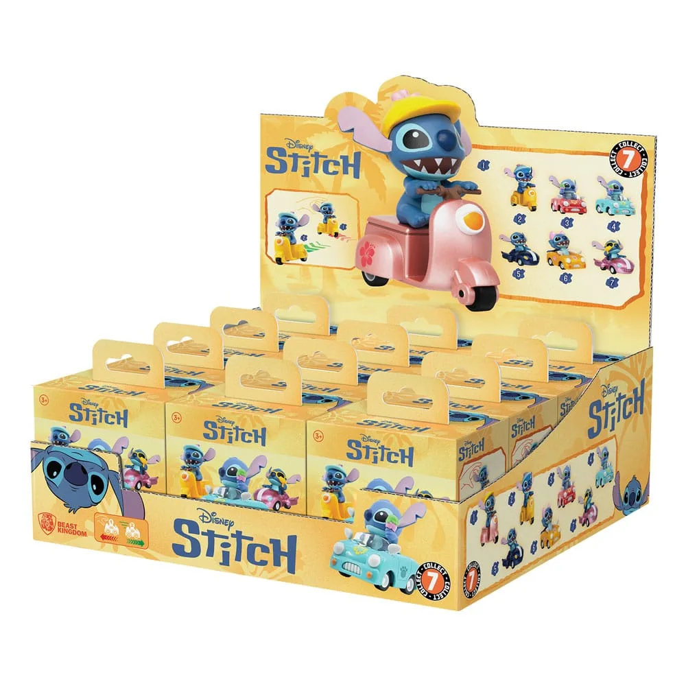 Lilo & Stitch Pullback Vehicles – Stitch Blind Box 12-Pack 4–6 cm 4
