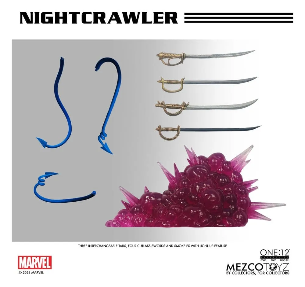 Marvel X-Men Action Figure – Nightcrawler One:12 Collective 16 cm 13