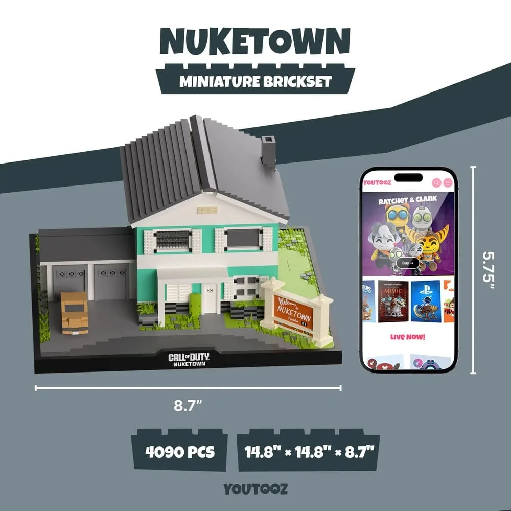 Call of Duty Construction Set – Nuketown 4090 Pieces 2