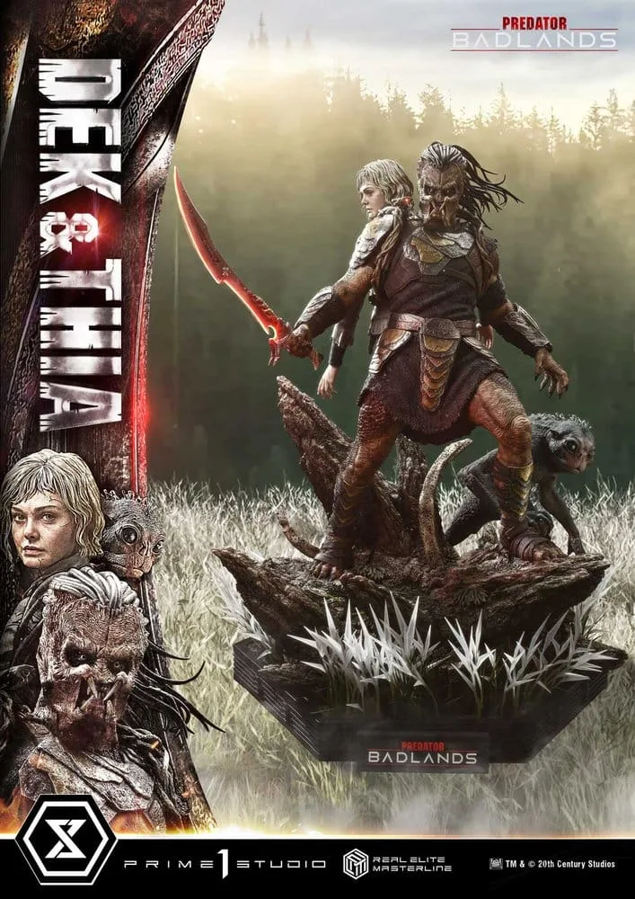 Predator Badlands Statue – Dek & Thia DX Bonus 87 cm 11