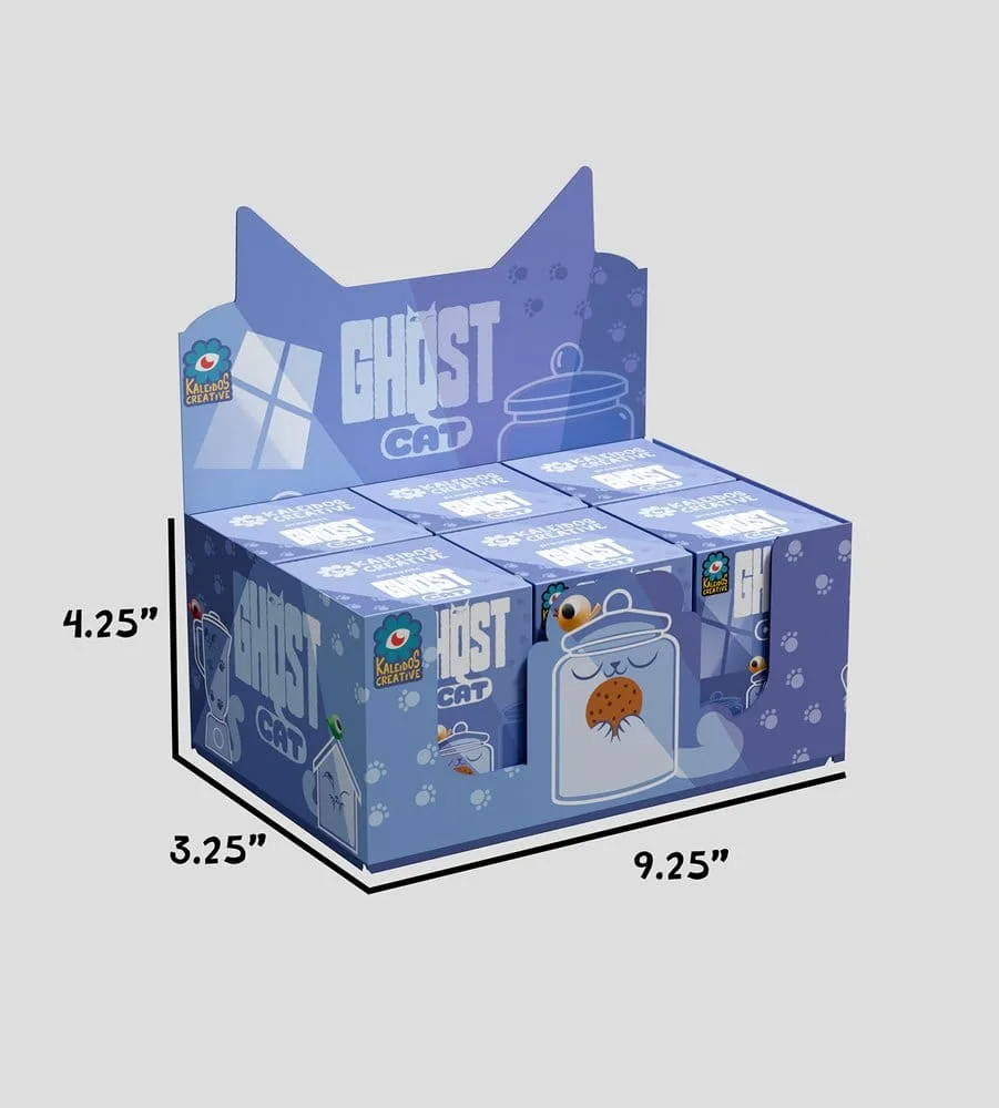Ghost Cat Mini Figures – Series 1 Blind Box Display of 6 6 cm 11