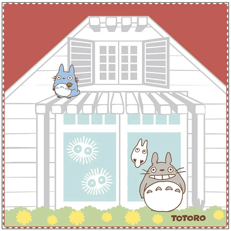 My Neighbor Totoro Mini Towel – Satsuki and Mei’s House 25 x 25 cm