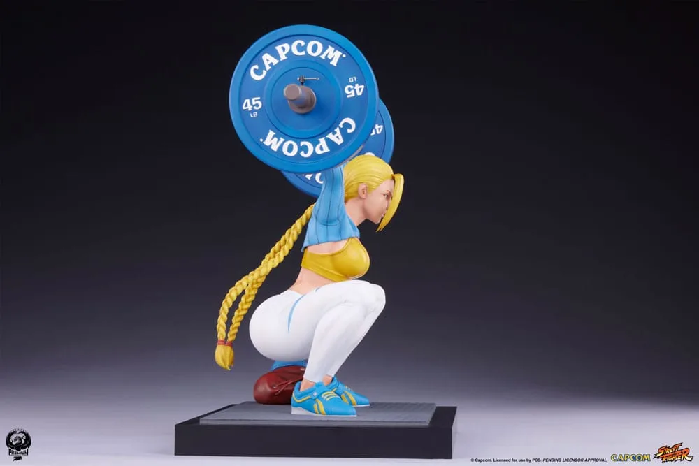 Street Fighter Statue – Cammy Powerlifting Alpha 41 cm 10