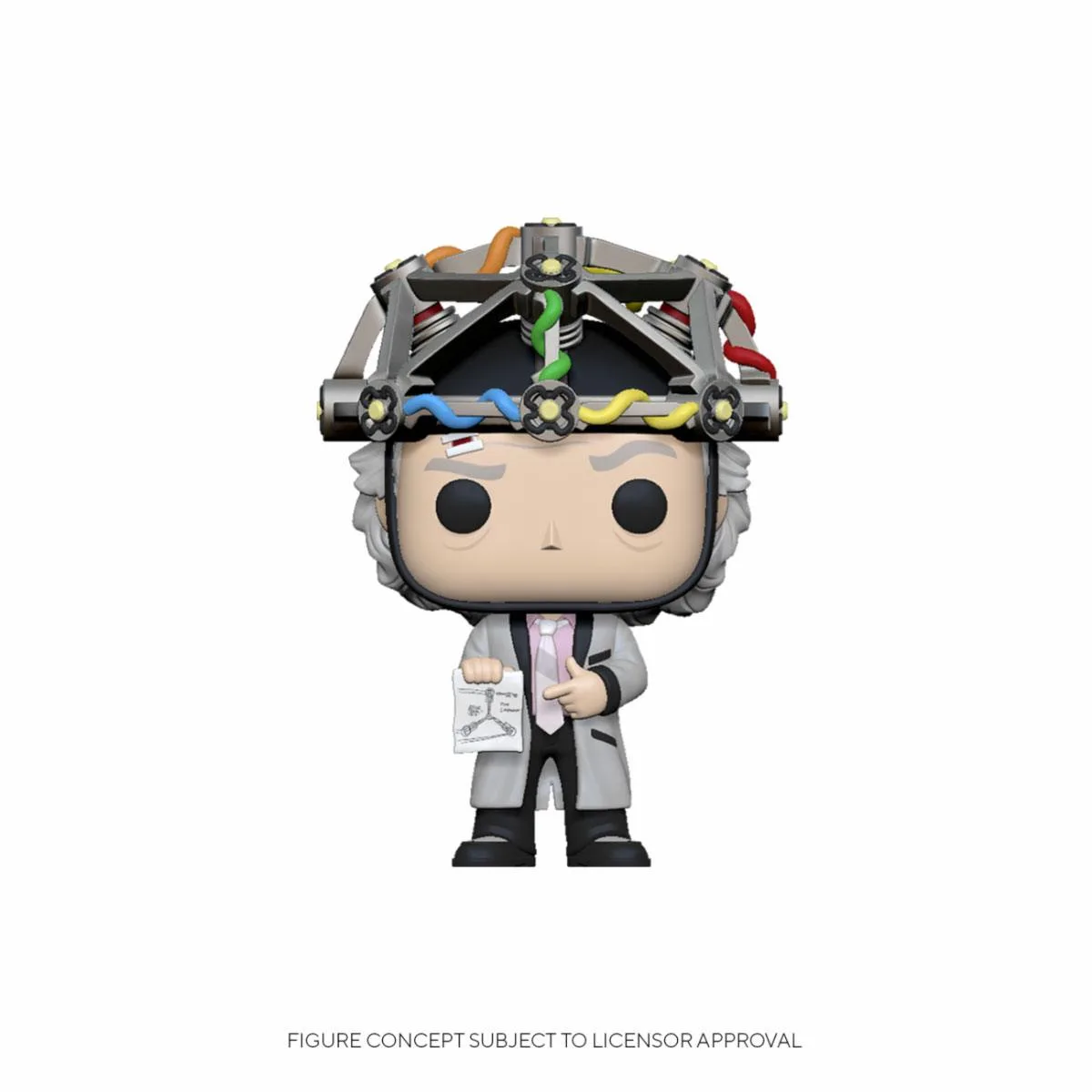 Back to the Future Pop Figure – Doc with Helmet 9 cm