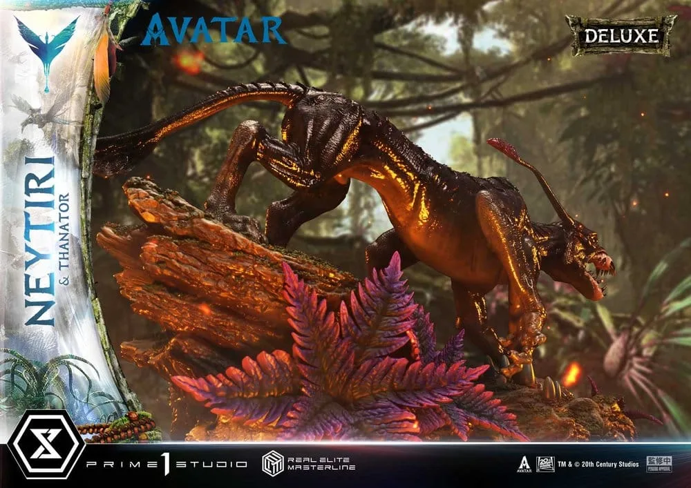 Avatar Statue – Neytiri & Thanator Deluxe 1:4 Scale 75 cm 14