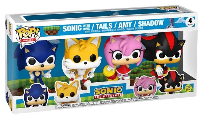 Sonic the Hedgehog Vinyl Figures – Bitty Pop 4-Pack 2 cm 6