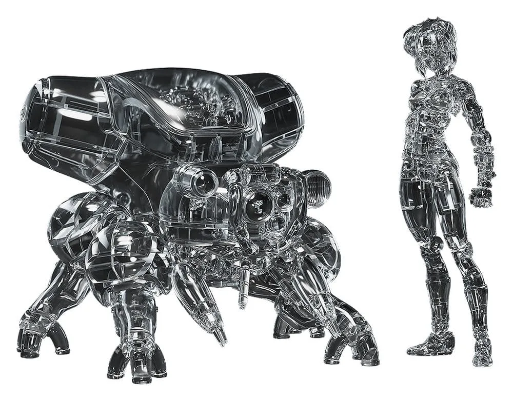 Ghost in the Shell Model Kit – Motoko with Fuchikoma 8 cm