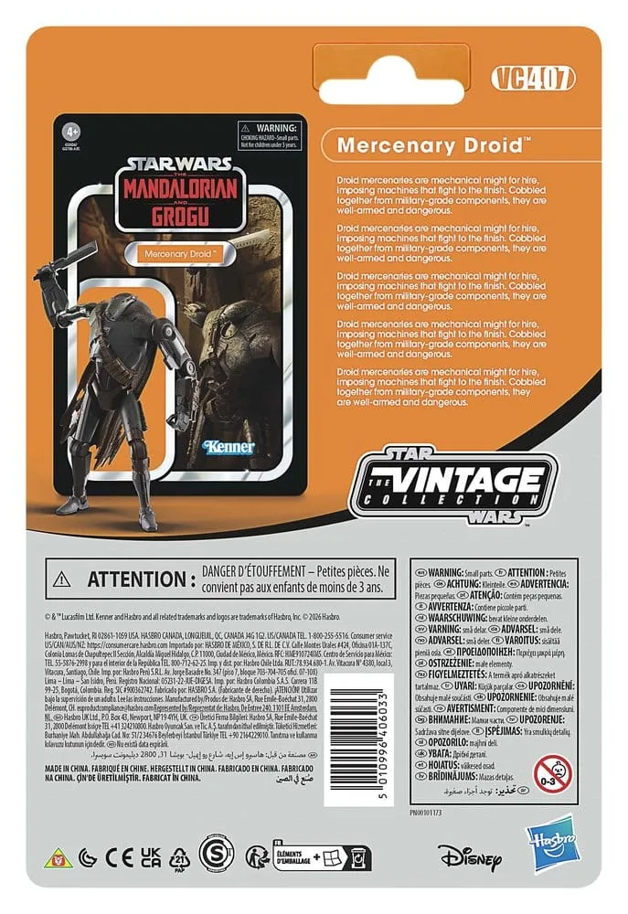 Star Wars Action Figure – Mercenary Droid Vintage Collection 10 cm 3
