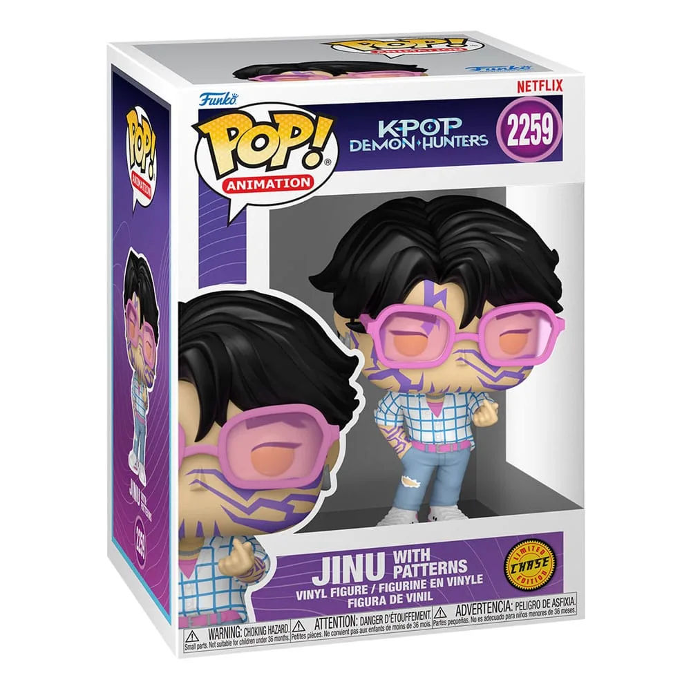 KPop Demon Hunters POP! Figures – Jinu Chase Assortment of 6 9 cm 4