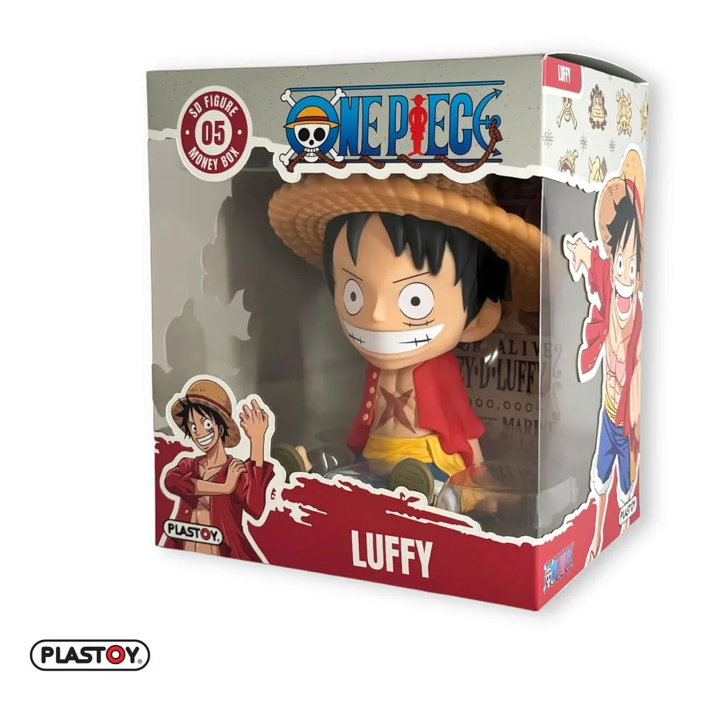 One Piece Coin Bank – Luffy SD 16 cm 6