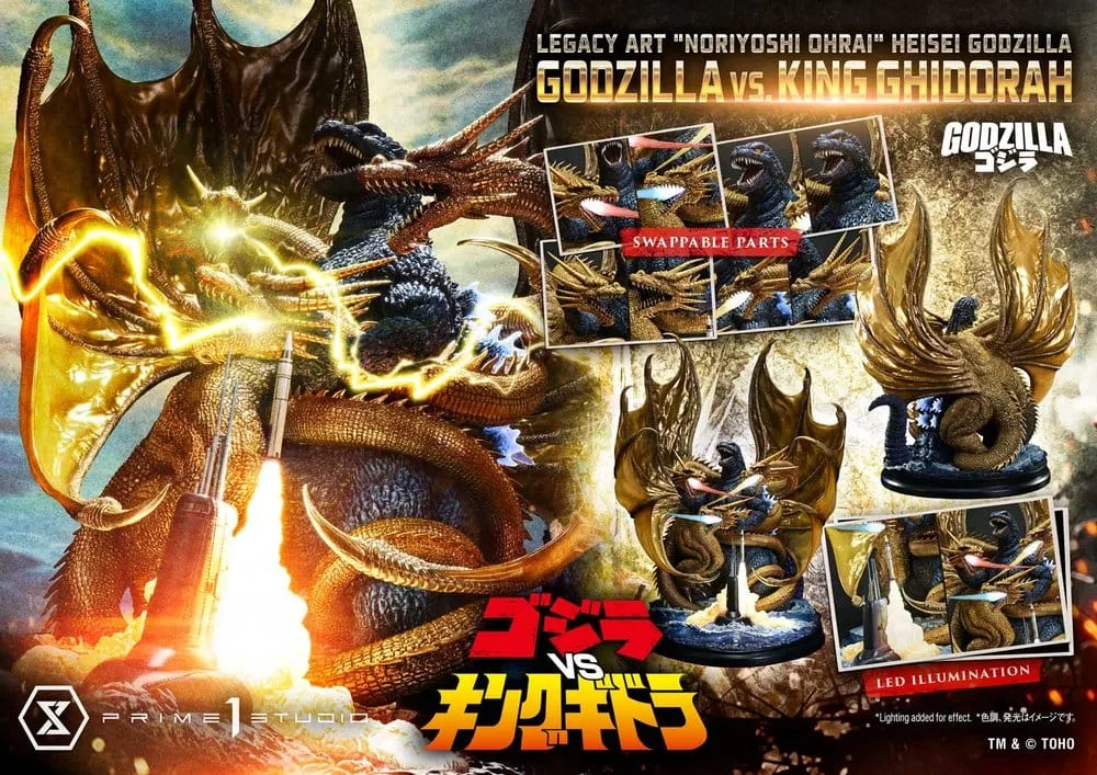 Godzilla Statue – Noriyoshi Ohrai Legacy Art Bonus Version 82 cm 4