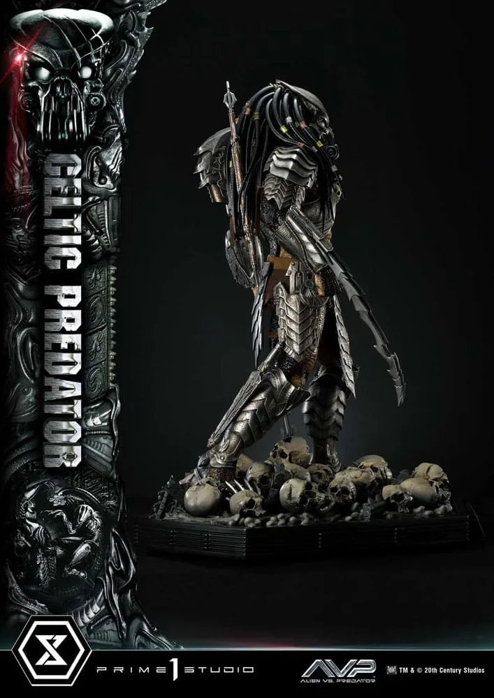 Alien vs. Predator Statue – Celtic Predator 1/3 Scale 95 cm 9