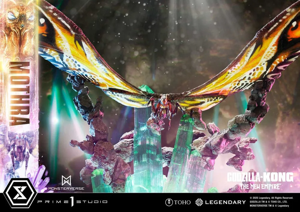 Godzilla x Kong The New Empire Statue – Mothra Diorama 113 cm 17