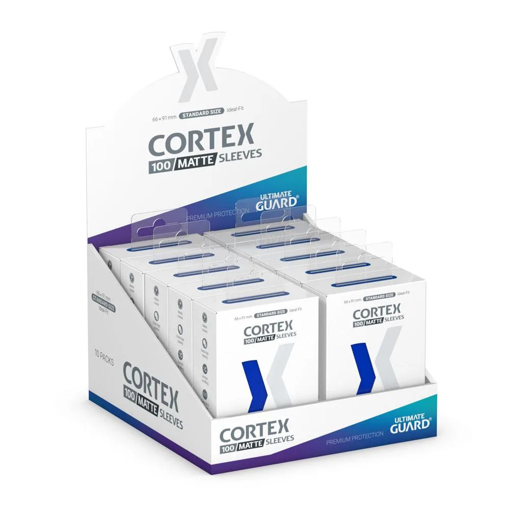 Ultimate Guard Card Sleeves – Cortex Matte Blue 100 Pack 66 x 91 mm 5