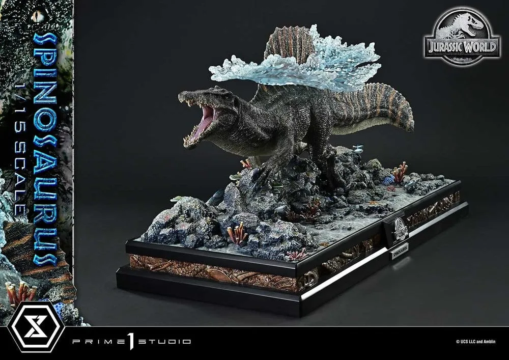 Jurassic World Rebirth Statue – Spinosaurus Bonus Version 39 cm 12