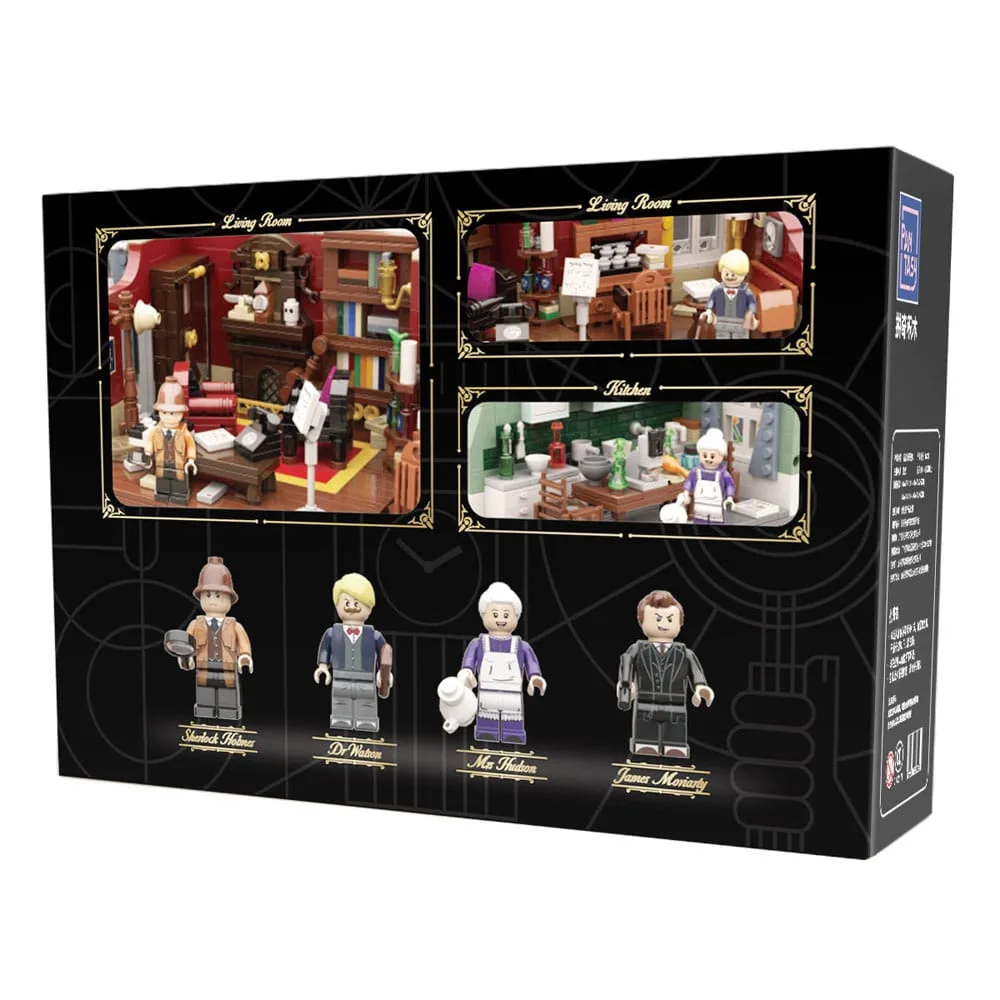 Sherlock Holmes Construction Set – 221B Baker St 35 x 20 x 9 cm 3