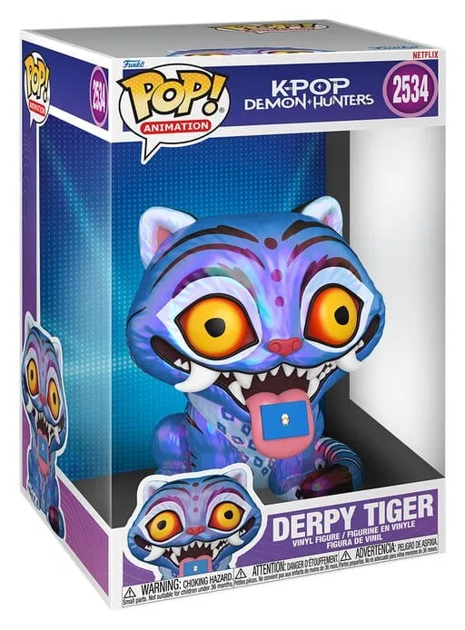 KPop Demon Hunters Vinylfigur – Derpy Jumbo Pop 25 cm 2
