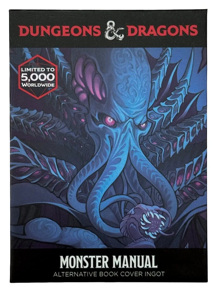 Dungeons & Dragons Ingot – Monster Manual Alternate Cover 4