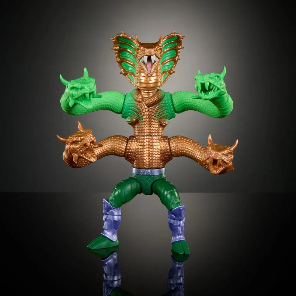 MOTU x TMNT Deluxe Action Figure – King Hiss 14 cm 2